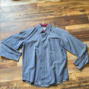 Men’s cinch button down